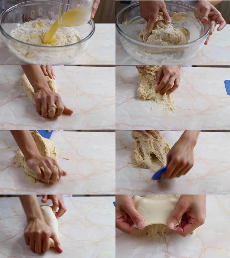 ขนมปังฮอกไกโดนวดมือ