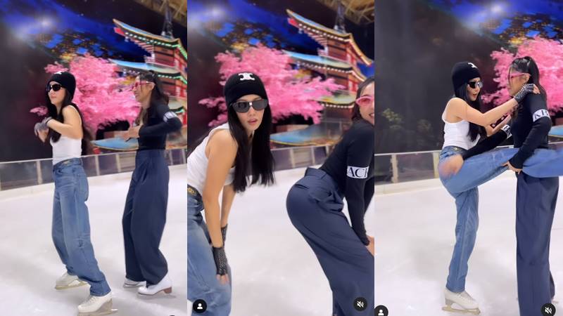 นุ่น วรนุช แดนซ์บนน้ำแข็ง