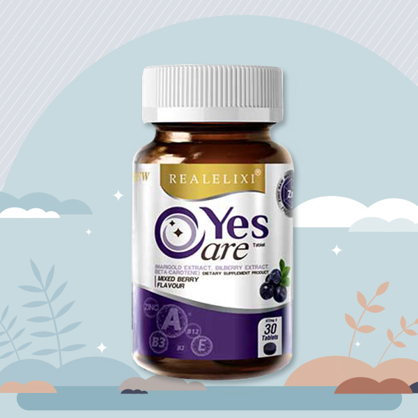 วิตามินบำรุงสายตา Real Elixir Yes Care