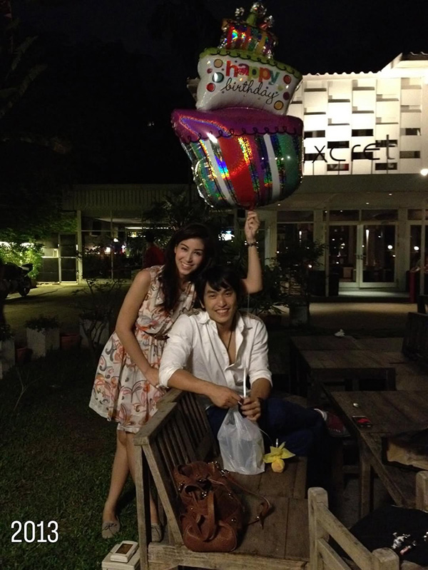 ภูผา เตชะณรงค์ โพสต์ครบรอบ 14 ปี มิ้นต์ ชาลิดา