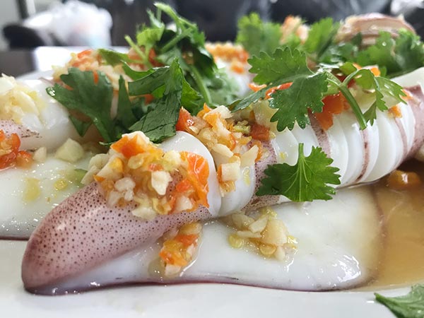 เมนูปลาหมึกยอดนิยม