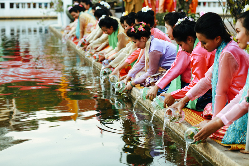 สงกรานต์พระประแดง 2568 กิจกรรมภายในงาน พิธีปล่อยนก-ปล่อยปลา