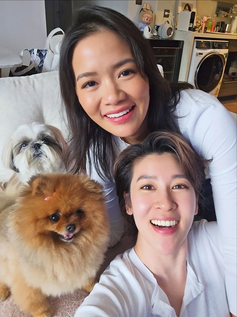 เชียร์ ฑิฆัมพร อวยพรวันเกิด หมิว รังสินี