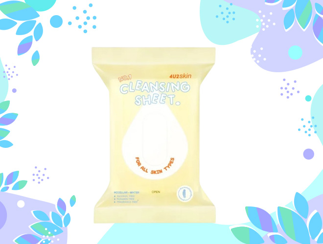 4U2 แผ่นเช็ดเครื่องสำอาง Cleansing Wipes ยี่ห้อไหนดี