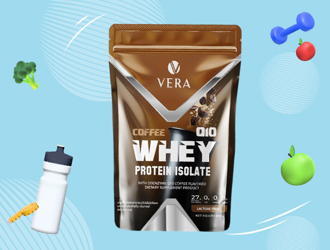 เวย์โปรตีน Vera Whey Protein Isolate Coffee