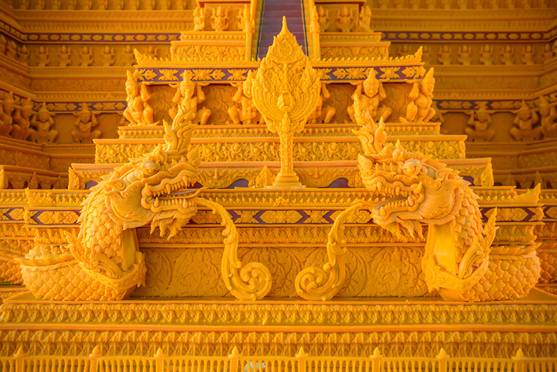 แห่ปราสาทผึ้งของจังหวัดสกลนคร