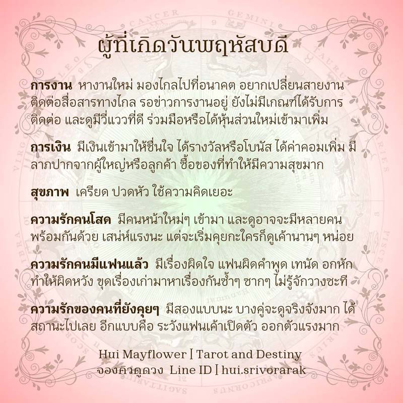 ดวงรายสัปดาห์