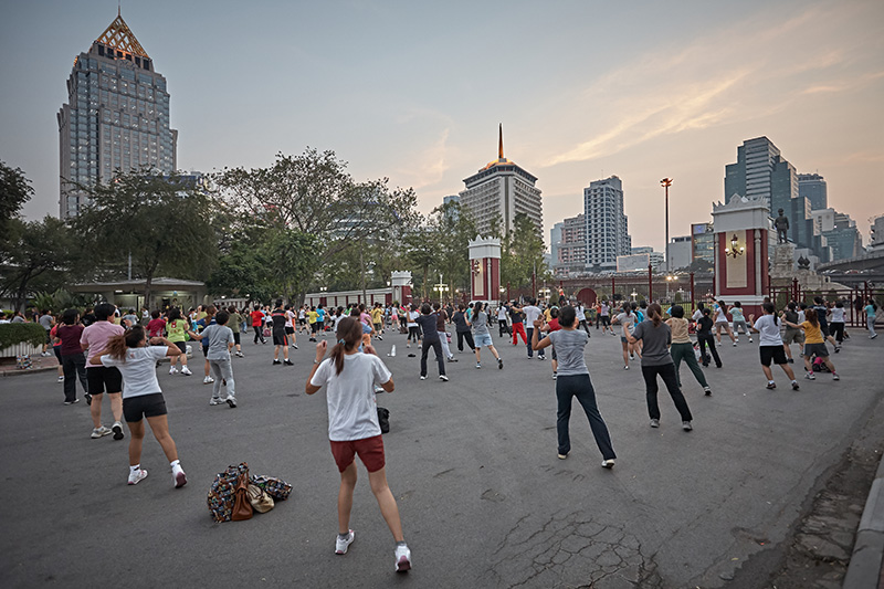 แอโรบิค สวนลุม