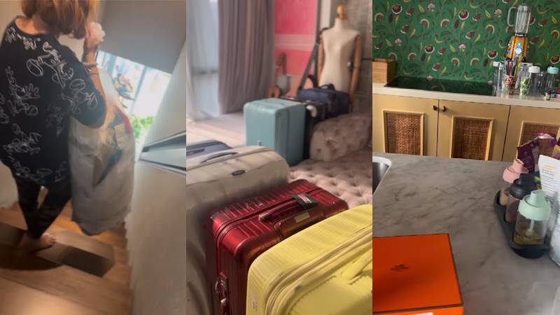 กาละแมร์ พัชรศรี รื้อบ้านแจกของ