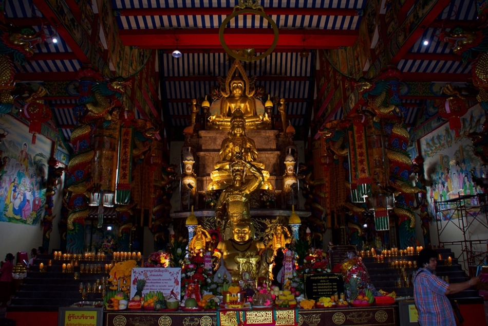 ศาลเจ้าพ่อเห้งเจีย ศาลเจ้าพ่อเฮ่งเจียพระบาทน้อย สวนผัก 19