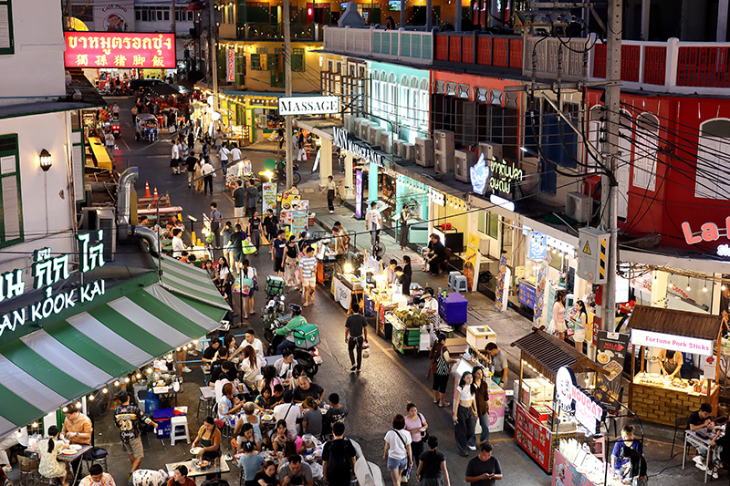 ที่เที่ยวตรุษจีน 2569 ถนนบรรทัดทอง