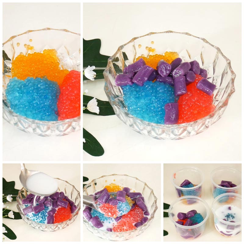 ทาโร่บอลสาคูกะทิสด