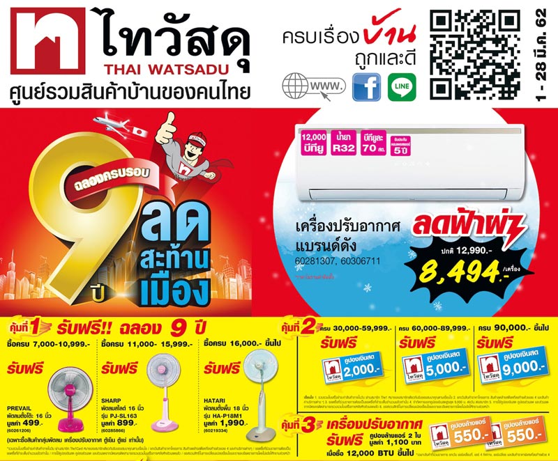 โปรโมชั่นแอร์ลดราคา