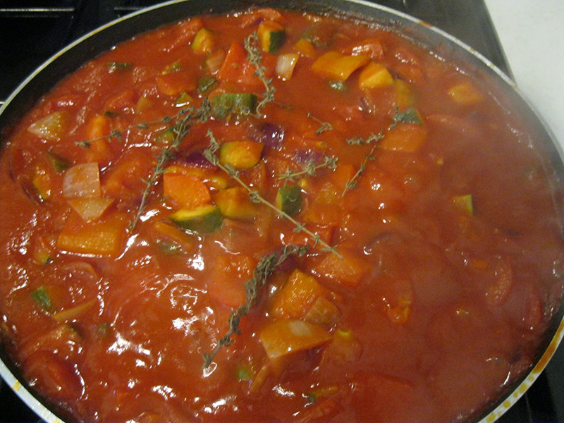 Ratatouille (ราตาตูย) เมนูสตูผัก อาหารนานาชาติ เมนูมังสวิรัติ อาหารเพื่อสุขภาพ สูตรอาหาร