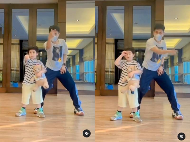 น้องสายฟ้า เต้นเพลง Stand by หล่อ