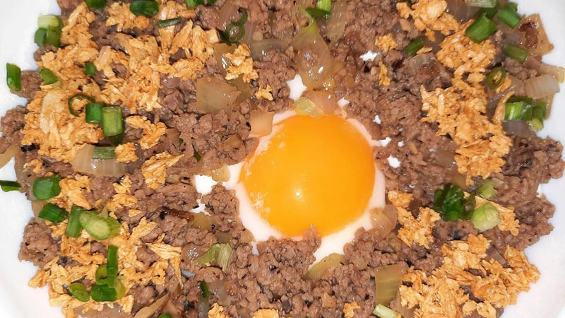 ข้าวหน้าเนื้อ