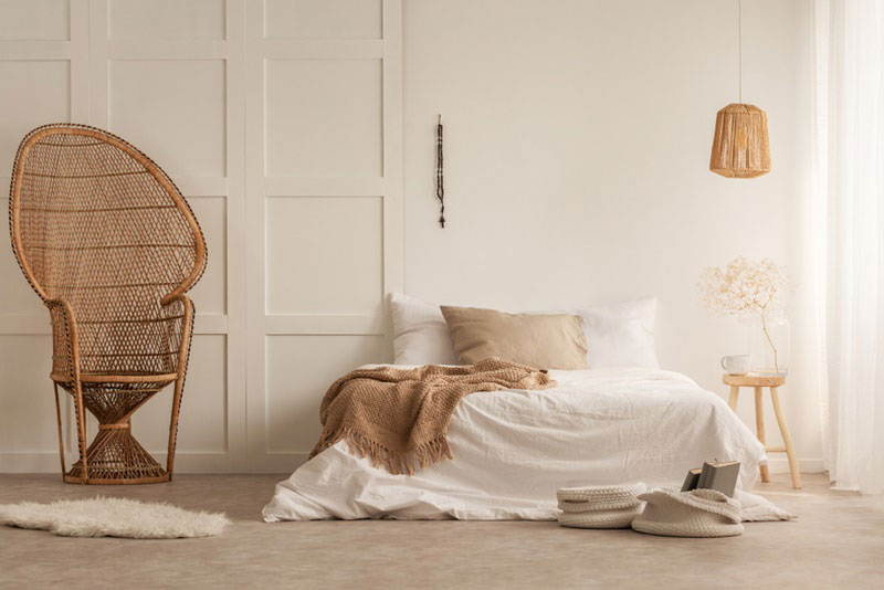 Floor Bed สไตล์วินเทจ