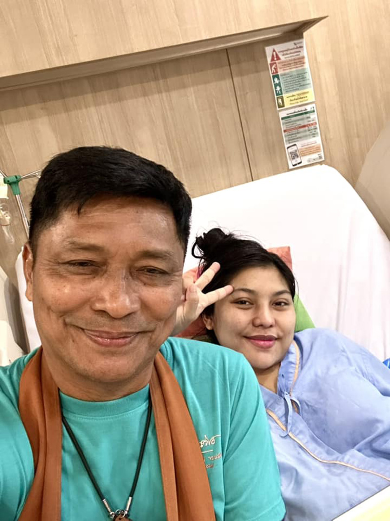 ชูษี เชิญยิ้ม คืนดีลูกสาว บูม ชญาภา หลังตัดขาด