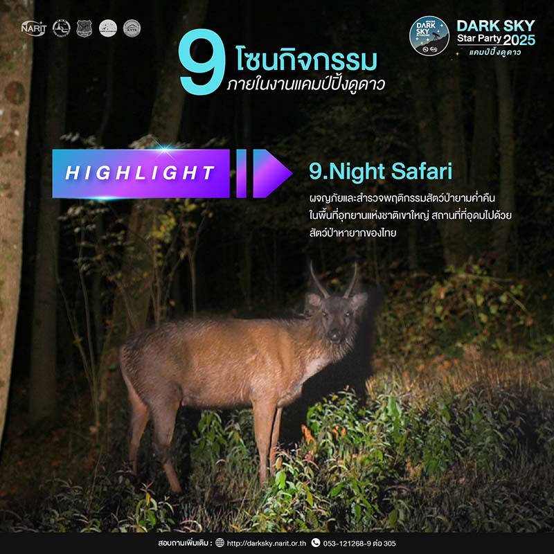 Dark Sky Star Party กิจกรรม