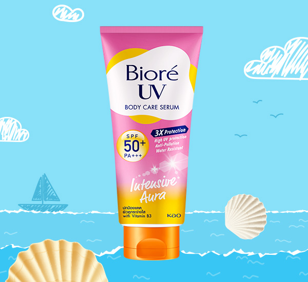 Biore UV Body Care Serum Intensive Aura SPF50+ PA+++