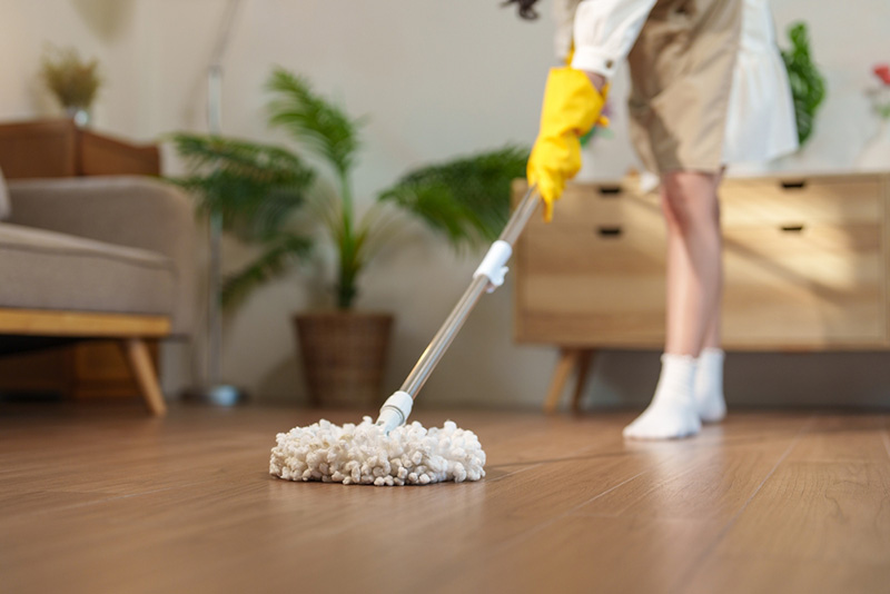 วิธีทำความสะอาดพื้นลามิเนต