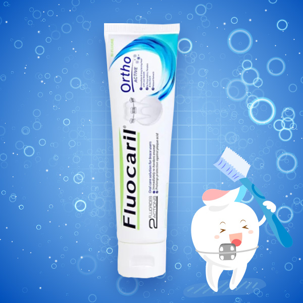ยาสีฟันสำหรับคนจัดฟัน Fluocaril Ortho Active