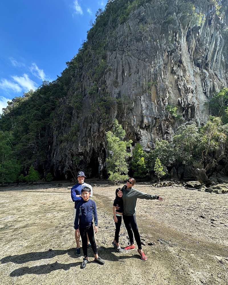 หมอโอ๊ค โอปอล์ ยกครอบครัวเที่ยวเกาะ