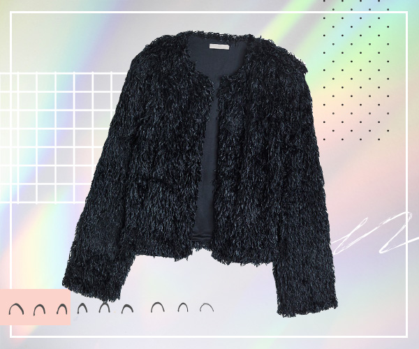 H&M แจ็คเก็ตตัวสั้น เสื้อกันหนาว ผู้หญิง