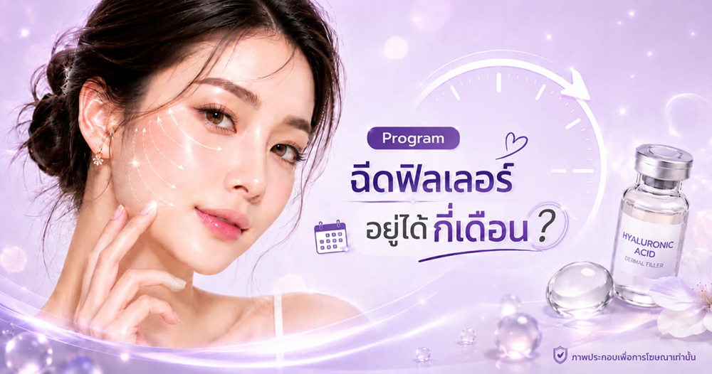 ฉีดฟิลเลอร์อยู่ได้กี่เดือน