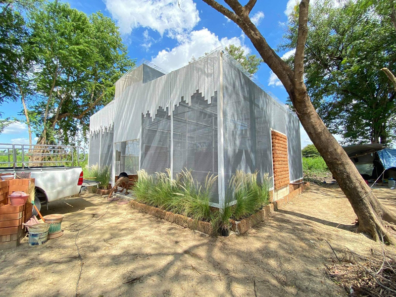 โรงเรือนทำเอง