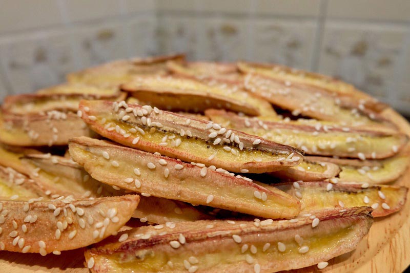 กล้วยน้ำว้าอบ