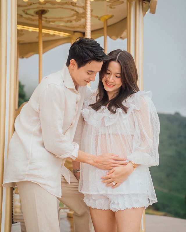 เจมส์ จิรายุ - โฟม เบญจมาศ เผยภาพอัลตราซาวด์เบบี๋อายุ 23 สัปดาห์