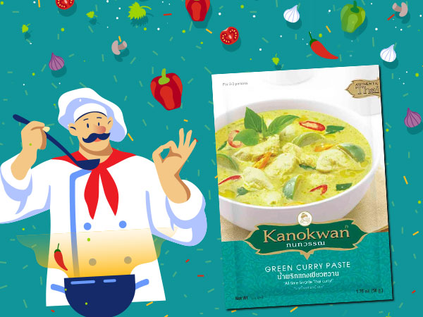 เครื่องแกงเขียวหวานสำเร็จรูป