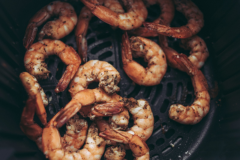 กุ้งทอดกระเทียม สูตรอาหารหม้อทอดไร้น้ำมัน เมนูอาหารช่วงดูบอล ฟุตบอลโลก 2026