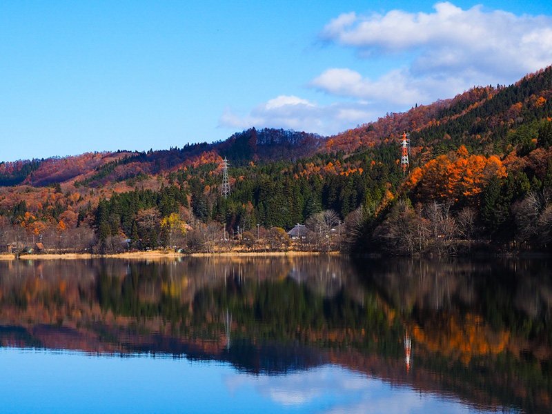 ฮาคุบะ (Hakuba) ญี่ปุ่น ทะเลสาบอาโอกิ