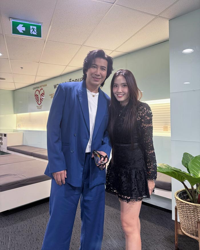 บอลลูน พินทุ์สุดา โพสต์ภาพคู่แท็กหา หนุ่ม กรรชัย