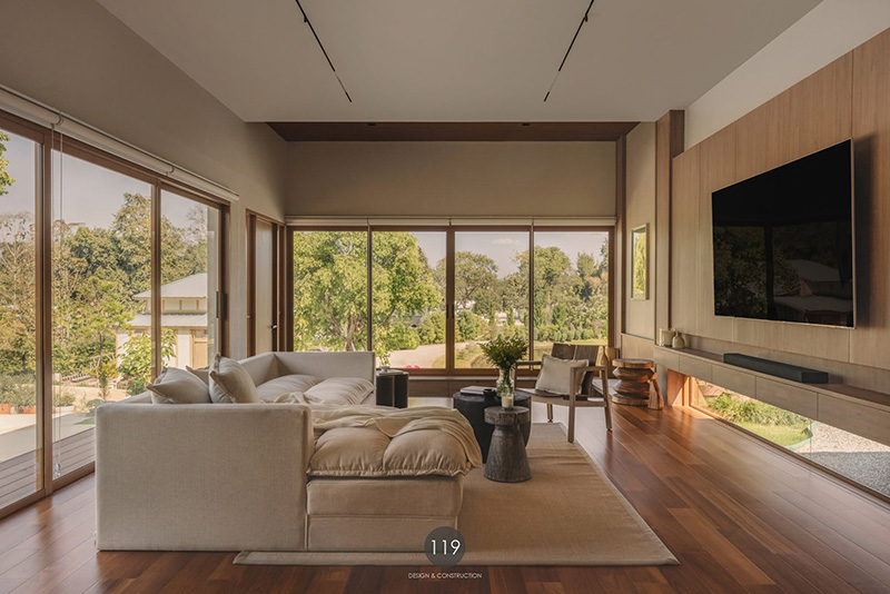 แบบบ้านชั้นเดียวสไตล์ Modern Asian Tropical