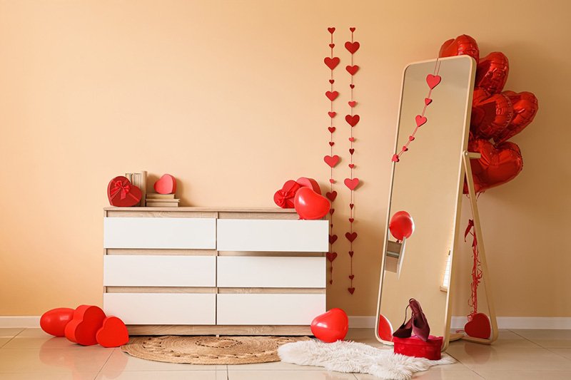 มุมถ่ายรูปธีมวาเลนไทน์