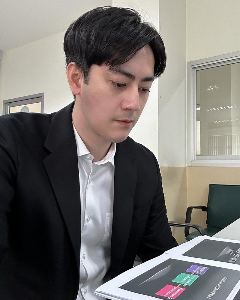 ฟิล์ม รัฐภูมิ เคลื่อนไหวหลังโดนโยงข่าวแรง