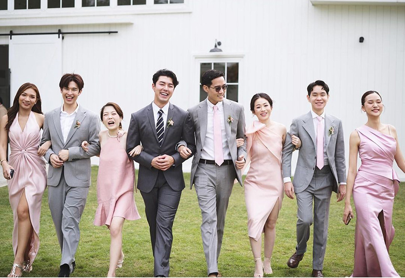 นาย ณภัทร ไปงานแต่งงาน ลุคเพื่อนเจ้าบ่าว เจอแซวสนั่น 