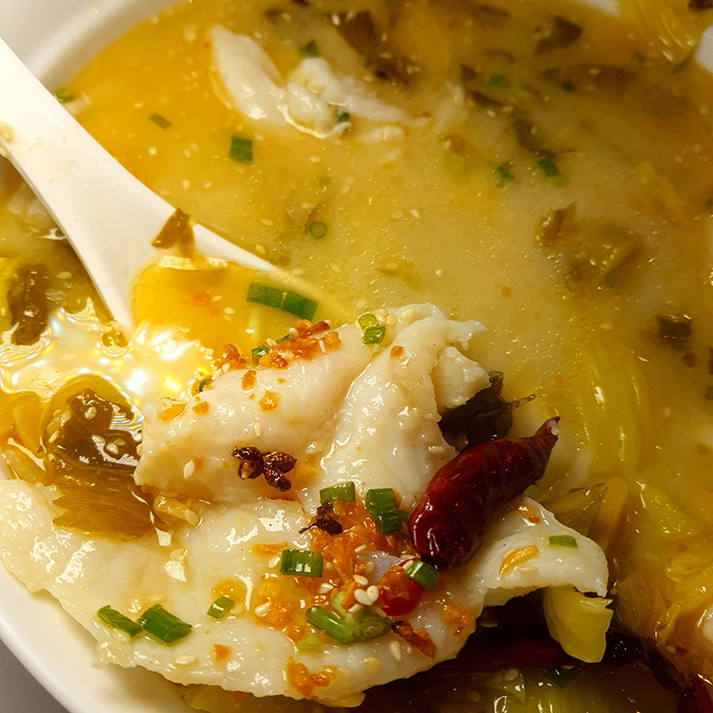 ร้านเมนูต้มปลาผักกาดดอง Mao Fa Fa