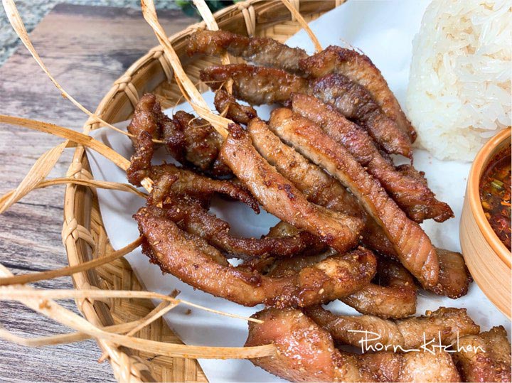 หมูพวง หมูร้อยตอก