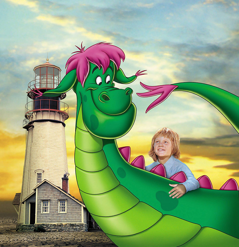 หนังคนจริงแสดงกับการ์ตูน