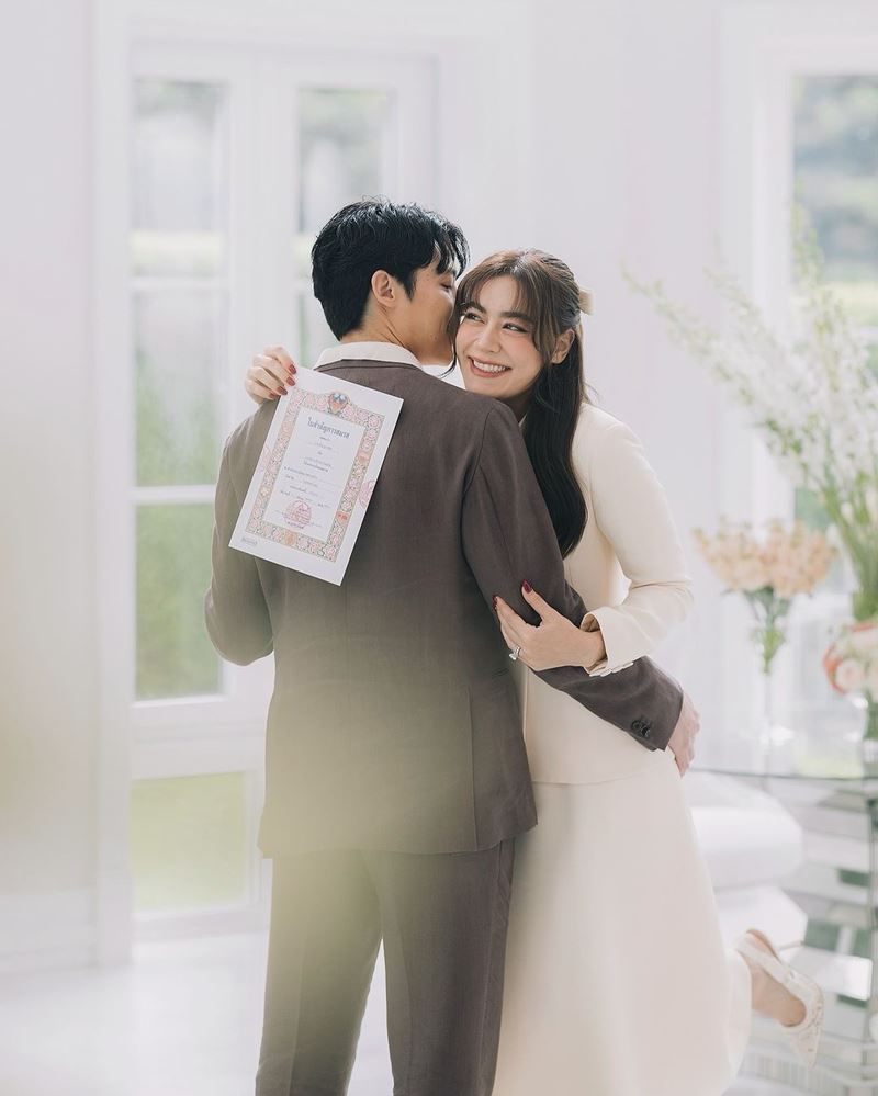 หมาก คิม จดทะเบียนสมรส