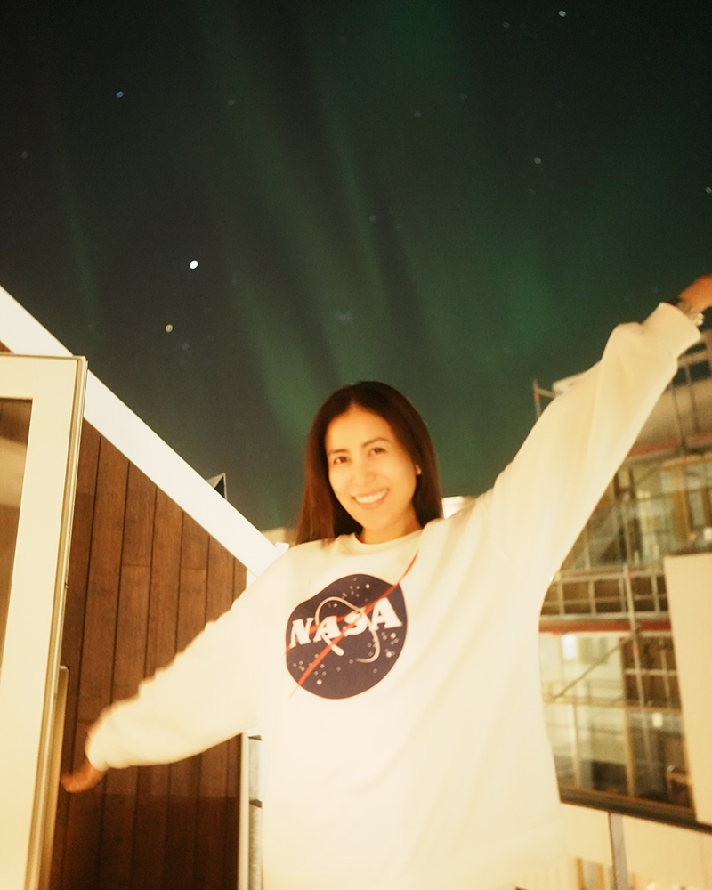 เชอรี่ เป็นพยานรัก น้องขอแต่งงานใต้แสงเหนือ