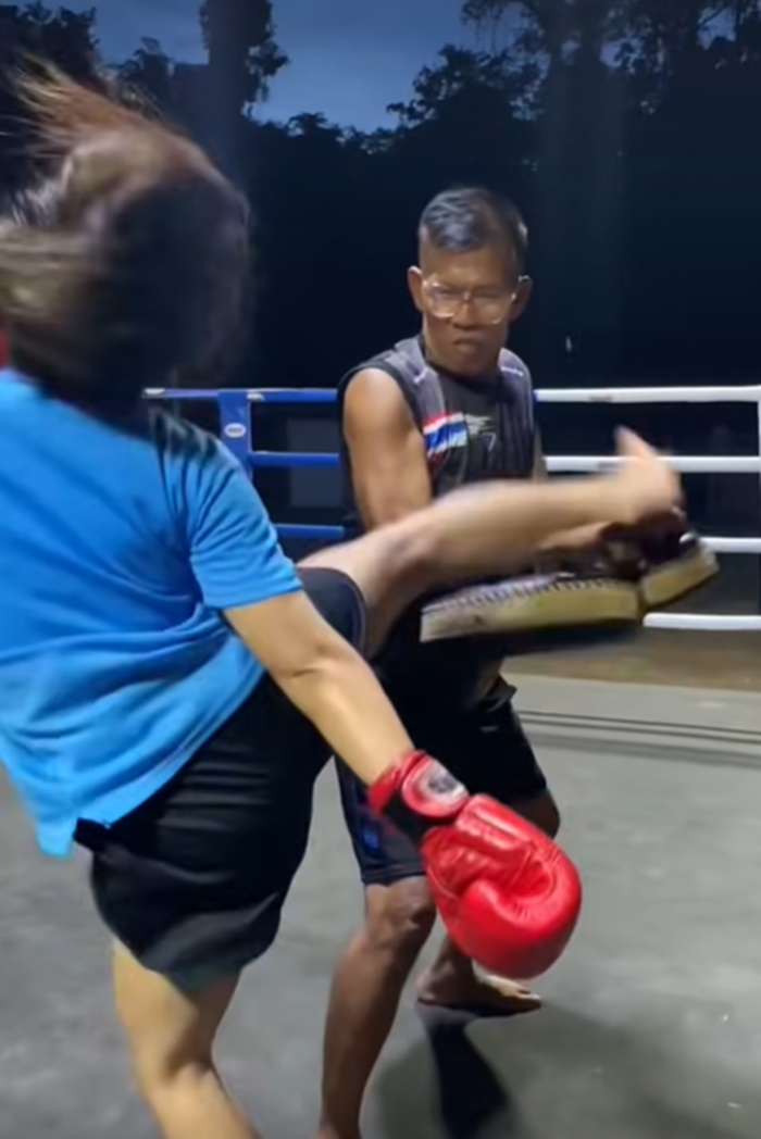 ซ้อมมวยไทย