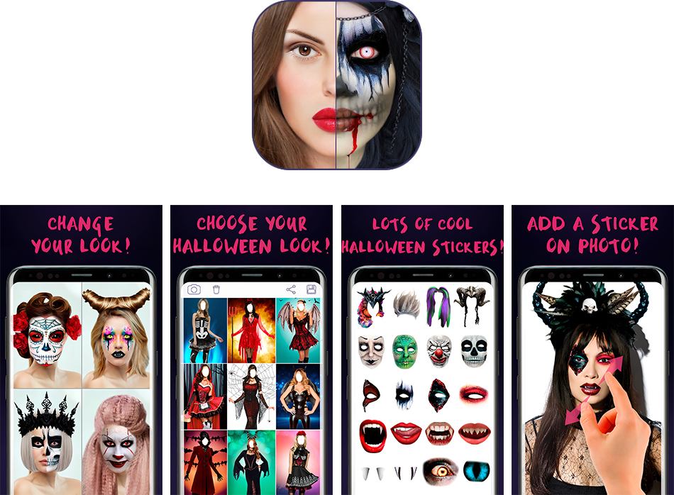 Halloween Makeup Photo Editor