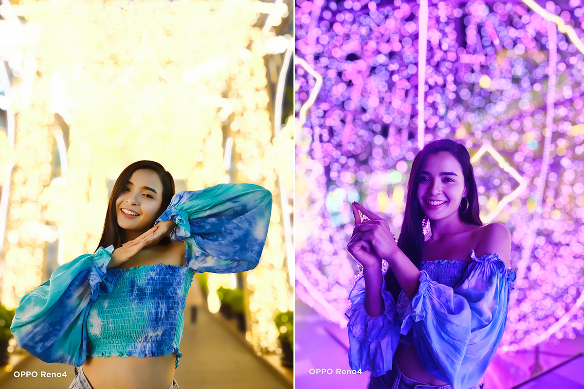สถานที่ดูไฟปีใหม่ OPPO Reno4