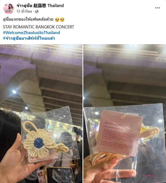 จ้าวลู่ซือ มาไทย