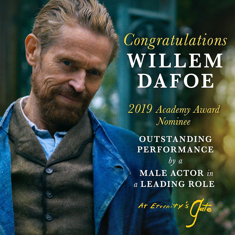 วิลเลียม เดโฟ ชิง ออสการ์